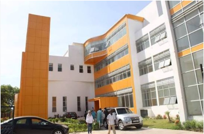 A government ministry office building